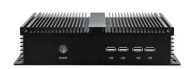 China Ingebedde de Doospc van de aluminiumlegering HDMI Linux 1000Mbps Fanless Te koop