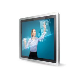 China USB/RS232-het Haven Ruwe Comité zet Touch screenmonitor 19“ op VGA/DVI/HDMI-Input Te koop