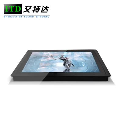 Chine Entrée avant plate VGA USB de panneau de bâti de moniteur de haute résolution d'écran tactile un type CE RoHS de FCC à vendre