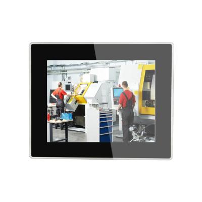 China 8 inch mini touch panel PC embedded mounting IP65 front HMI for sale