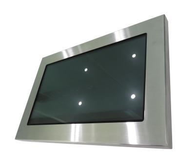 China Embedded Capacitive Rugged Panel PC Wall Mount 1024x768 300cd/M2 for sale