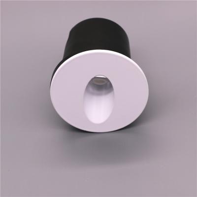 China Polycarbonate Led Stair Light Aluminum Wall Lamp 3W Recessed LED Step Lamp Pathway Wall Corner Lamp Wall Light for sale