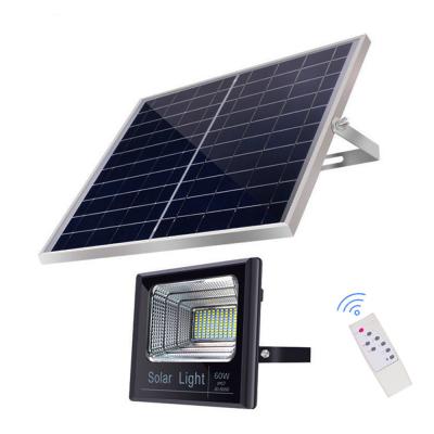 China 60w Garden Flood Light Solar Panel Floodlight Solar Wall Lamp With Solar Battery For Solar Lighting for sale