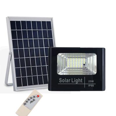 China Super Bright Led Garden Flood Light 25w Outdoor Solar Garden Lamp Waterproof Lighting For Wall Yard Street for sale