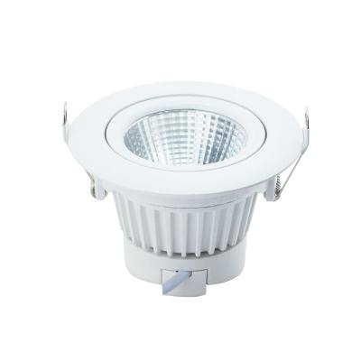 China AU Driver-Built-in SAA 2.5inch led downlight cob adjustable chip indoor recessed led spotlight for bedroom for sale