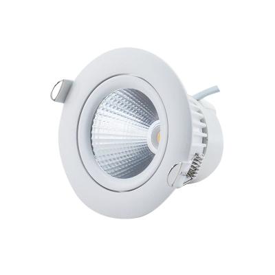 China AU SAA Standard Living Room Adjustable Ceiling Led Spotlight Driver-Integrated COB Led Recessed Downlight for sale