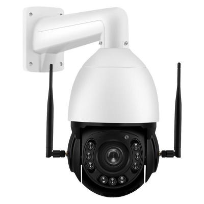 China Real 360 Inch Humanoid IP Camera 8MP Camera Wifi Network PTZ 6 Degree Two Way Audio Outdoor Dome IP66 Tracking Audio Video Camera White Light for sale