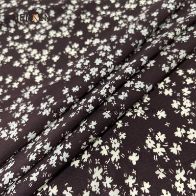 China Wholesale Chinese 100% Polyester Woven Floral Fabrics Anti-static Textile Fabrics Small Customized for Women's Shirts and Dresses for sale