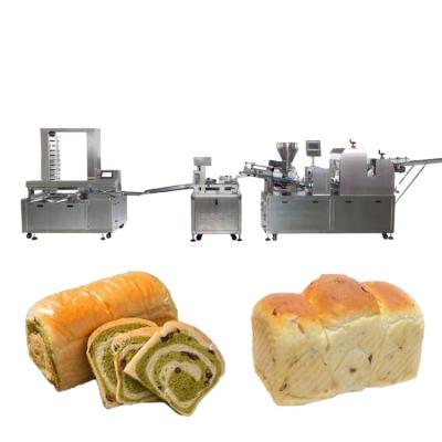 China Automatic industrial snack factory production line hamburger bun production line/bread maker packing line dough divider making machine for sale