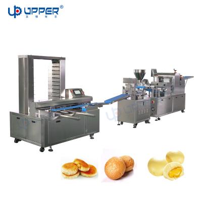 China Automatic Snacks Factory Production Line Automatic Hamburger Bread Production Line for sale