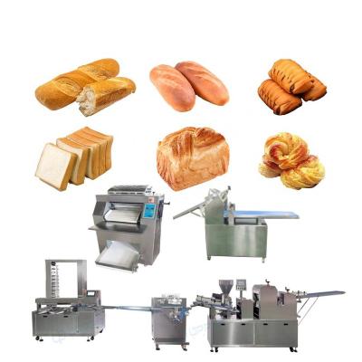 China automatic production bakery equipment automatic bread making machine for sale