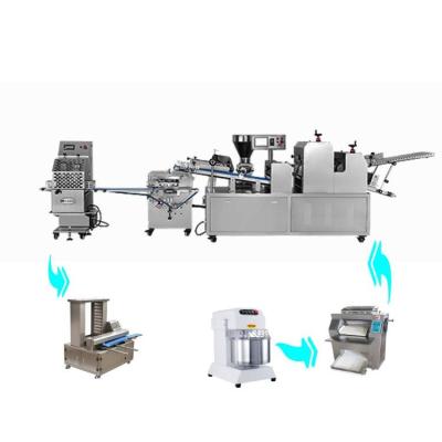 China Automatic Bread Steamed Dumpling Machine Dough Stuffed Bread Production Roll Momo Bread Bakery Machine Bread Stuffed Naan Machine for sale