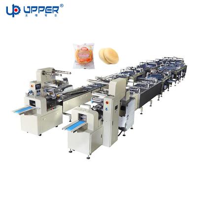 China Food Feeding, Automatic Line Chocolate Biscuit Sorting, Stacking and Packaging Food Packing Machine STIMULATING ex-factory price for sale