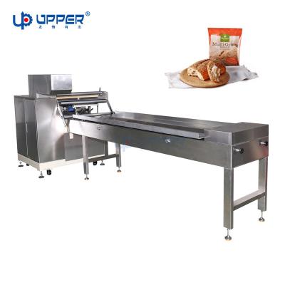 China Food Toast Bread Plumcake Bun Burger Bun Bag Flow Packaging Machine STIMULANT Large for sale