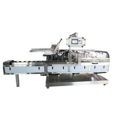 China automatic food carton box making packing machine apply to lvp pp and glass bottles for sale