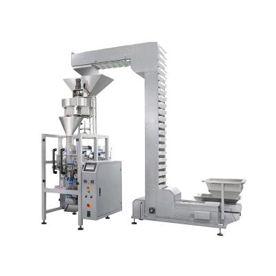 China Small Scale Food Pellet Factory Customized Vertical Packaging Machine For Rice Sugar Grains Tea Seeds Soy for sale