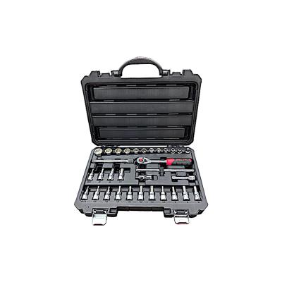 China Household Maintenance Auto Repair Set Hand Tool Kit  33 Pcs 3/8 Dr. Socket Set for sale