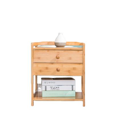 China Extendable Multifunctional Natural Bamboo Night Stand With Creative Fashion Nightstand Stand And Bed Near Table for sale