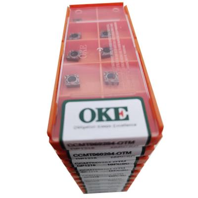 China Negative insert oke 100% original tungsten carbide inserts CCMT060204 carbide cutting inserts for sale