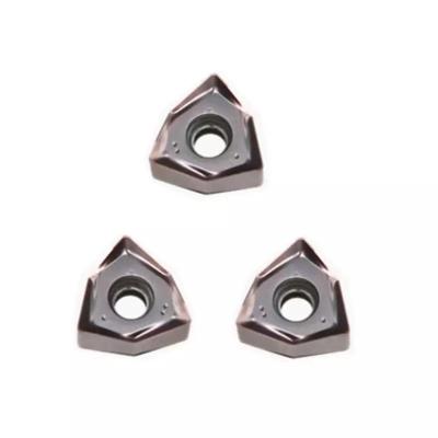 China Hign Wear Resistance ZCCCT Zhuzhou WNHU080608-GM Carbide Cutting Tools Cemented Milling Inserts for sale