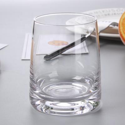 China New Household 240ml Modern Transparent Lead-free Crystal Cylinder Drink Glass Tumbler for sale