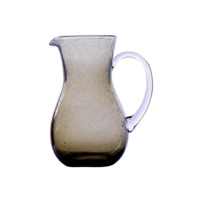 China Modern Household Beer Beverage Cold Water Heat Resistant Glass Kettles Water Pitcher Jug Pot for sale