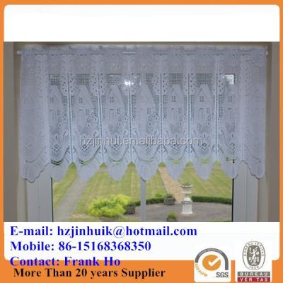 China Fancy jacquard kitchen curtains with drapery patterns for sale