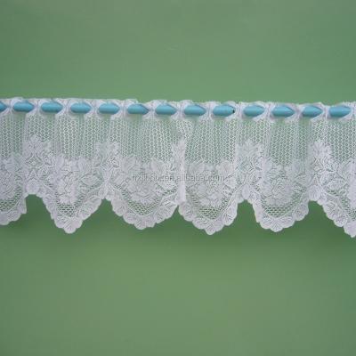 China LACE Cheap Decoration Bistro Gardine Kitchen Curtain Lace Cafe Curtains 150x35cm for sale