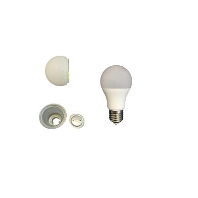 China 5# Plastic Coated Aluminum LED Bulb Components Office E27 LED Bulb 5 Watt for sale