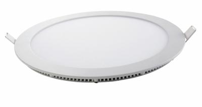 China Round 5 Watt Led Flat Panel Lights Energy Saving For Interior , 320lm Aluminum for sale