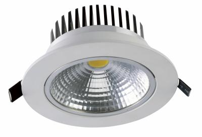 China IP54 Aluminum Cob Recessed Led Ceiling Lights 15w 1275lm Dimmable , Ac85 - 265v for sale