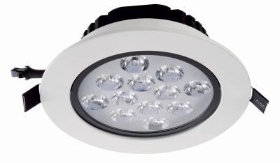 China 1020lm Aluminum Alloy Led Ceiling Lights 12 Watt , Epistar Chip 12pcs for sale