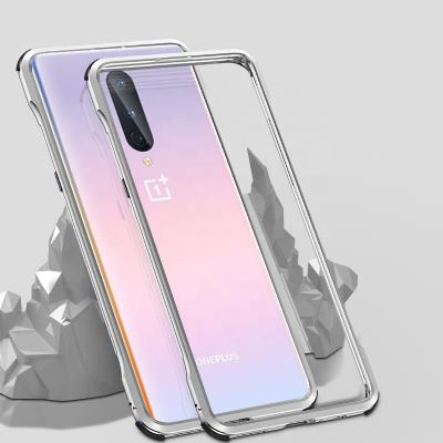 China IKOOKEG 2021 Anti-Fall Aluminum Alloy Case Metal Bumper Bumper For OnePlus 8 Pro Protective Phone Case For 1+8 Pro for sale