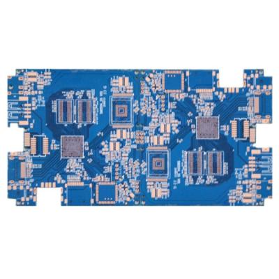 China Electronic Products Customized Blue PCB For Industrial Equipment Electronic Panel Assembly for sale