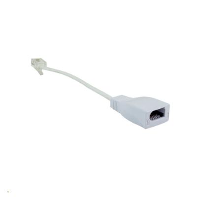 China Custom Telecommunication Equipment Telephone Accessories Supplier RJ11 6P4C USA Male To BT UK Female Jack for sale