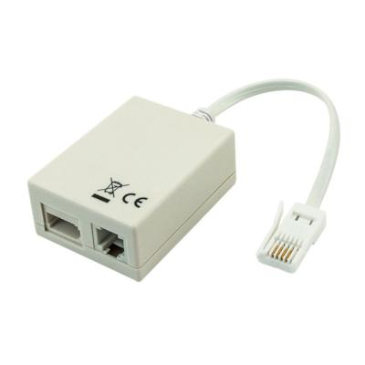 China Broadband Telephone Line Modem ADSL Splitter Telephone And Network Filter for sale