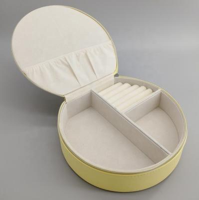 China Recyclable Personal Made Leather Jewelry Box , Gift Jewelry Packaging Box for sale