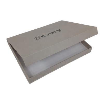 China Recyclable Custom Printing Logo Packaging Boxes Magnetic Flip Lid Gift Box For Clothes Tie Packaging for sale