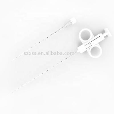 China Designing Hot Sale Disposable Core Chiba Biopsy Needles Real Cut Steel 18G Small And Light System for sale