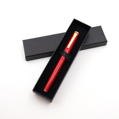 China Handmade Black Pen Gift Box Luxury High End Branded Pen Gift Packing Gift Boxes Business Branded Gift Box for sale