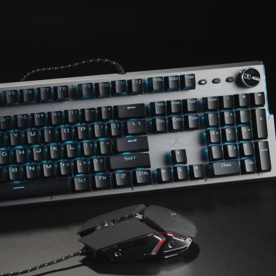 China Human Ergonomic Mobile Machinecal Desktop RGB Keyboard And Mouse Set For Fashion Gaming for sale