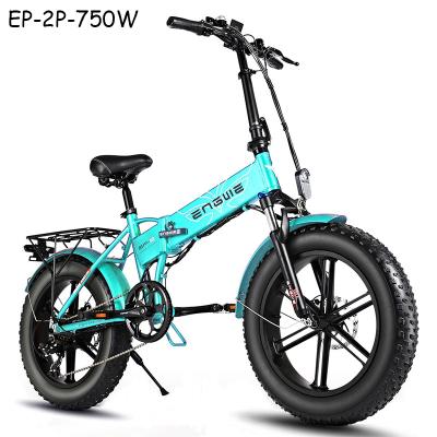 China Multifunctional ENGWE No Taxes EU Stock| Ep-2pro| Best Selling New Mountain 750w Fat Tire Electric Bike Electric Bike for sale