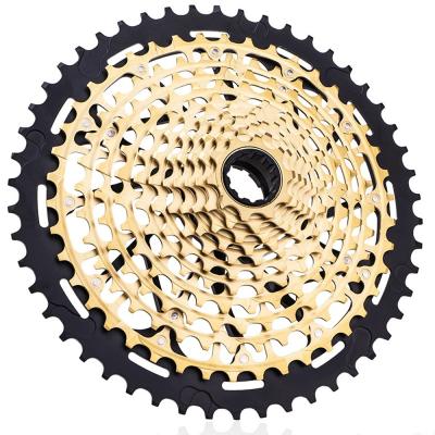 China Aluminum Bike Cassette SUNHIRA MTB 11 Speed ​​9-50T Recycling Let Go Hollow Lightweight CNC Design Cassette Bicycle Parts Colorful for sale