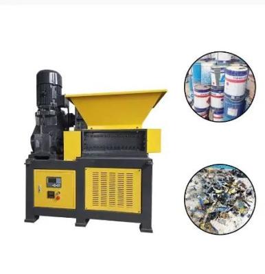 China 500-10000kg/h Double Shaft Shredder , Rotating Blade Cutter Shredder For Pe Shells / Barrels for sale