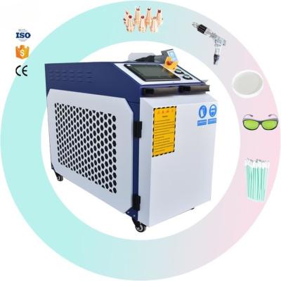 China CNC draagbare laserreinigingsmachine met metaalvezel 100w 200w 1000w 2000w Te koop