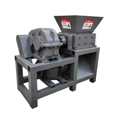 China Mini Portable Plastic Shredder Machine Twin Shaft For Blade Hard Film for sale