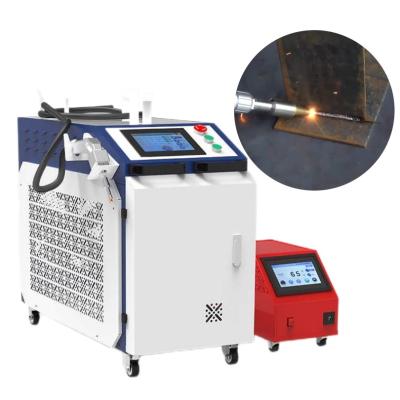 China Fiber Laser Welder 3 In1 Weld Cleaning Machine Laser Cleaner Welder Cutter 1000-3000w à venda