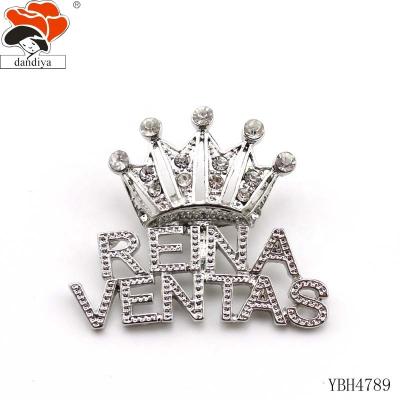 China Mk Jewelry REINA VENTAS Brooch On Rhinestone For Mary Kay JEWELRY Brooch PIN Dandiay OEM Factory for sale