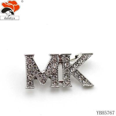 China Mk Jewelry Mk Brooch on Rhinestone Mary Kay JEWELRY PIN Dandiay OEM Factory for sale