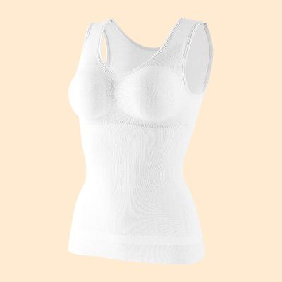 China Rim Sports Tank Top Lengthening Breathable Steel Shapewear for sale